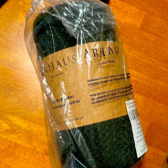 arhaus Bedding Arhaus Waffle Blanket Poshmark
